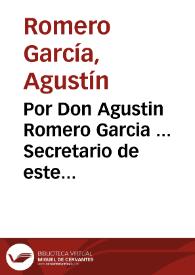 Por Don Agustin Romero Garcia ... Secretario de este Santo Oficio. En la execucion Contra Doña Teresa Machabelo, viuda de D. Nicolas Fravega Sahavedra, vezina de ... Cartagena sobre los ciento y quarenta y un mil quatrocientos y quarenta y ocho reales de vellon, contenidos en los vales presentados.