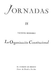 La organización constitucional