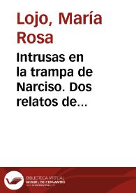 Intrusas en la trampa de Narciso. Dos relatos de Eduarda Mansilla