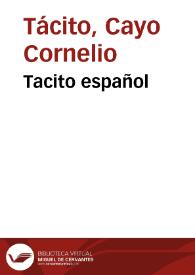 Tacito español