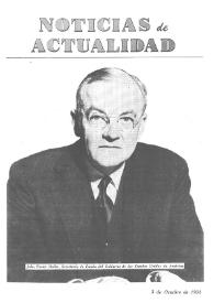 Noticias de Actualidad. Núm. 27, 5 de octubre de 1953