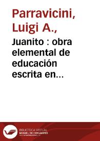 Juanito : obra elemental de educación escrita en italiano