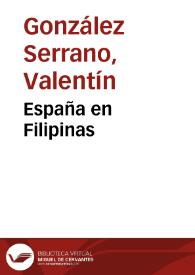 España en Filipinas