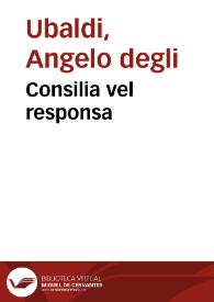 Consilia vel responsa