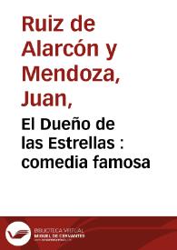 El Dueño de las Estrellas : comedia famosa