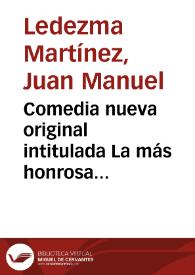 Comedia nueva original intitulada La más honrosa venganza del valeroso Wifredo, y muerte de Salomón tirano de Cataluña