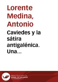 Caviedes y la sátira antigalénica. Una revisión crítica