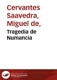 Tragedia de Numancia