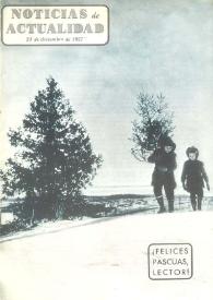 Noticias de Actualidad. Núm. 21, 23 de diciembre de 1957