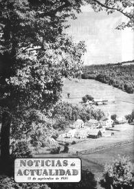 Noticias de Actualidad. Núm. 14, 15 de septiembre de 1959