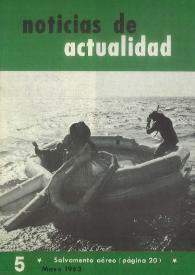 Noticias de Actualidad. Núm. 5, mayo de 1963