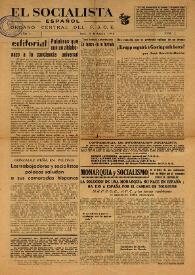 El Socialista Español : órgano central del P.S.O.E. Año I, núm. 2, 8 de agosto de 1946