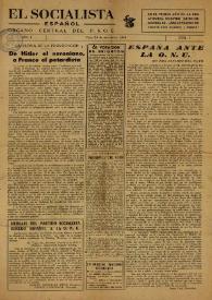 El Socialista Español : órgano central del P.S.O.E. Año I, núm. 7, 20 de noviembre de 1946