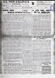 El Socialista Español : órgano central del P.S.O.E. Año I, núm. 9, 14 de diciembre de 1946