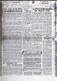 El Socialista Español : órgano central del P.S.O.E. Año I, núm. 10, 31 de diciembre de 1946