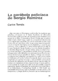 La parábola policíaca de Sergio Ramírez