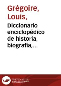 Diccionario enciclopédico de historia, biografía, mitología y geografía. Tomo 2