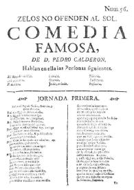 Zelos no ofenden al sol : comedia famosa