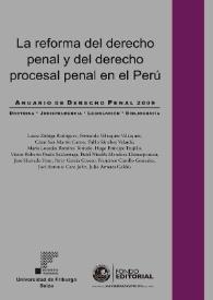 Anuario de Derecho Penal. Número 2009. Presentación