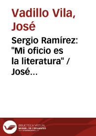 Sergio Ramírez: 