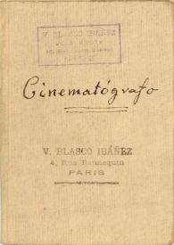 Cuaderno 2. Cinematógrafo [Manuscrito]