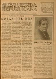 Izquierda Republicana. Año II, núm. 8, 15 de marzo de 1945