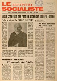 Le Nouveau Socialiste. 1re Année, numéro 7, jeudi 7 décembre 1972