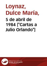 5 de abril de 1984 [