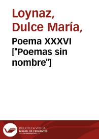 Poema XXXVI