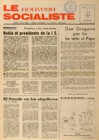 Le Nouveau Socialiste. 2e Année, numéro 13, jeudi 18 janvier 1973