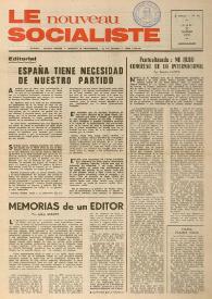 Le Nouveau Socialiste. 2e Année, numéro 18, jeudi 22 février 1973