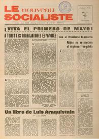 Le Nouveau Socialiste. 2e Année, numéro 26, jeudi 26 avril 1973