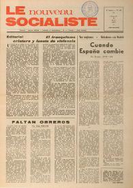 Le Nouveau Socialiste. 2e Année, numéro 28, jeudi 10 mai 1973