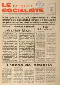 Le Nouveau Socialiste. 2e Année, numéro 34, jeudi 21 juin 1973