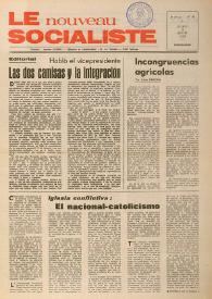 Le Nouveau Socialiste. 2e Année, numéro 36, jeudi 5 juillet 1973