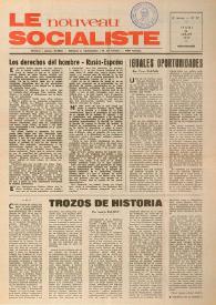 Le Nouveau Socialiste. 2e Année, numéro 37, jeudi 12 juillet 1973