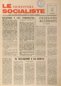 Le Nouveau Socialiste. 2e Année, numéro 38, jeudi 19 juillet 1973