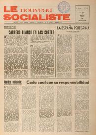 Le Nouveau Socialiste. 2e Année, numéro 39, jeudi 26 juillet 1973