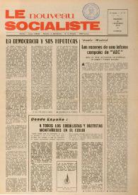 Le Nouveau Socialiste. 2e Année, numéro 41, vendredi 30 novembre 1973