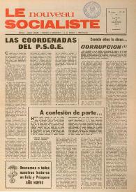 Le Nouveau Socialiste. 2e Année, numéro 43, lundi 31 décembre 1973