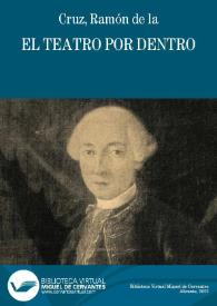 El teatro por dentro