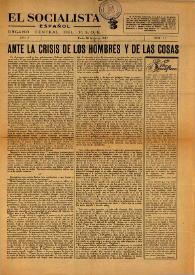 El Socialista Español : órgano central del P.S.O.E. Año II, núm. 11, 18 de enero de 1947