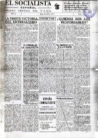 El Socialista Español : órgano central del P.S.O.E. Año II, núm. 17, 19 de abril de 1947