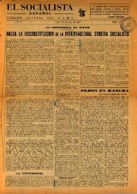 El Socialista Español : órgano central del P.S.O.E. Año II, núm. 21, 26 de junio de 1947