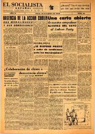 El Socialista Español : órgano central del P.S.O.E. Año III, núm. 35, 12 de agosto de 1948