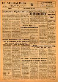 El Socialista Español : órgano central del P.S.O.E. Año IV, núm. 40, marzo de 1949