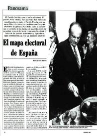 El mapa electoral de España