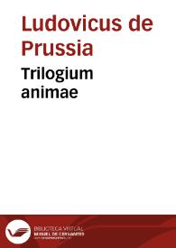 Trilogium animae