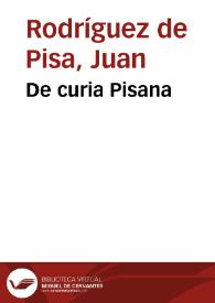 De curia Pisana