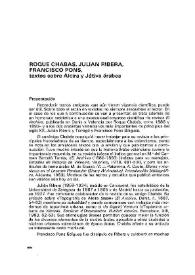 Textos sobre Alcira y Játiva árabes